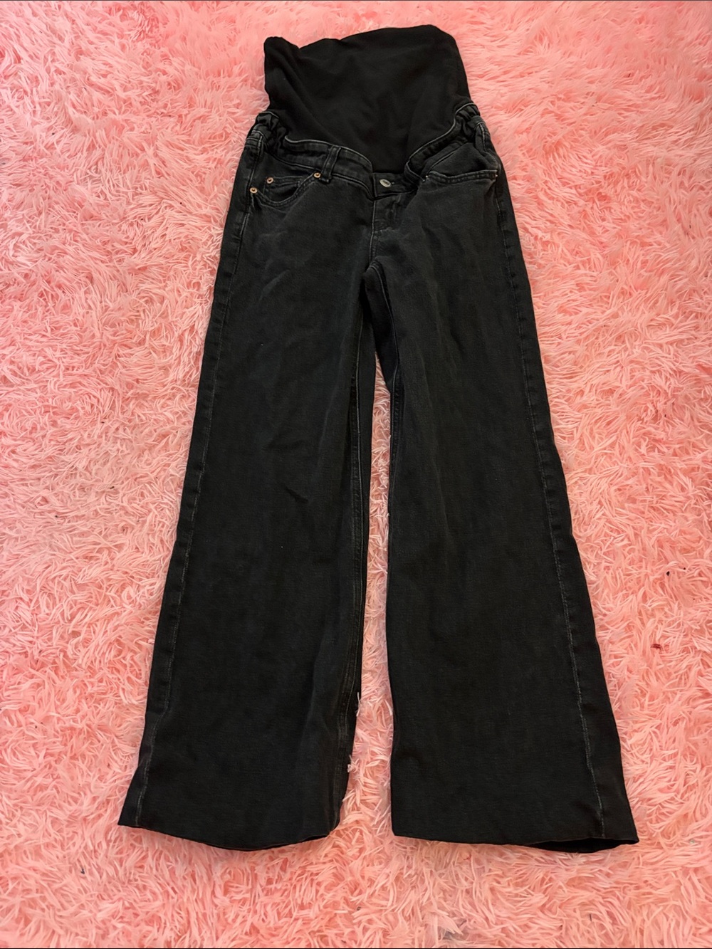 Fold over jeans